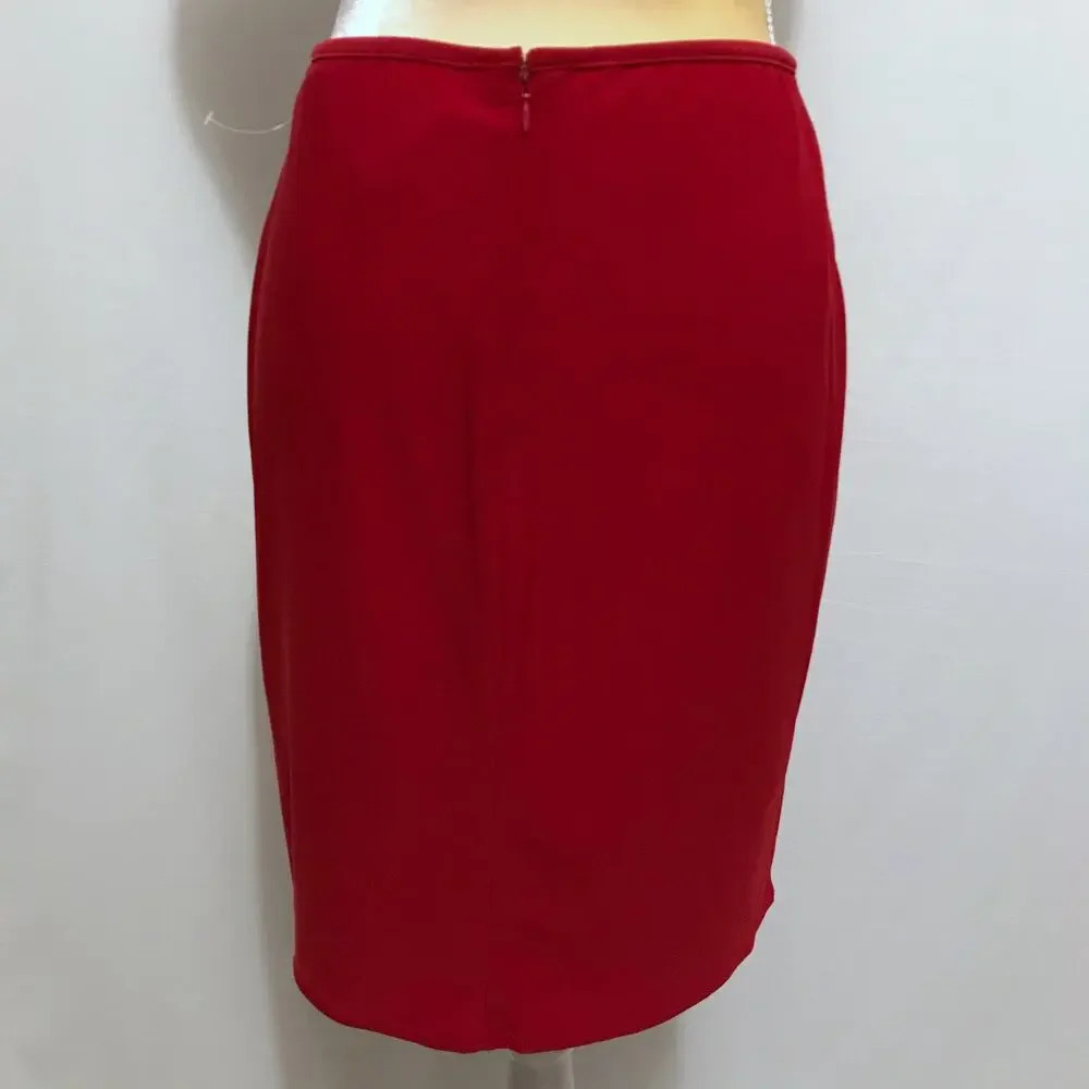 Morgan & Co. NWOT Red Mini Skirt Juniors/Women Various - Picture 5 of 10